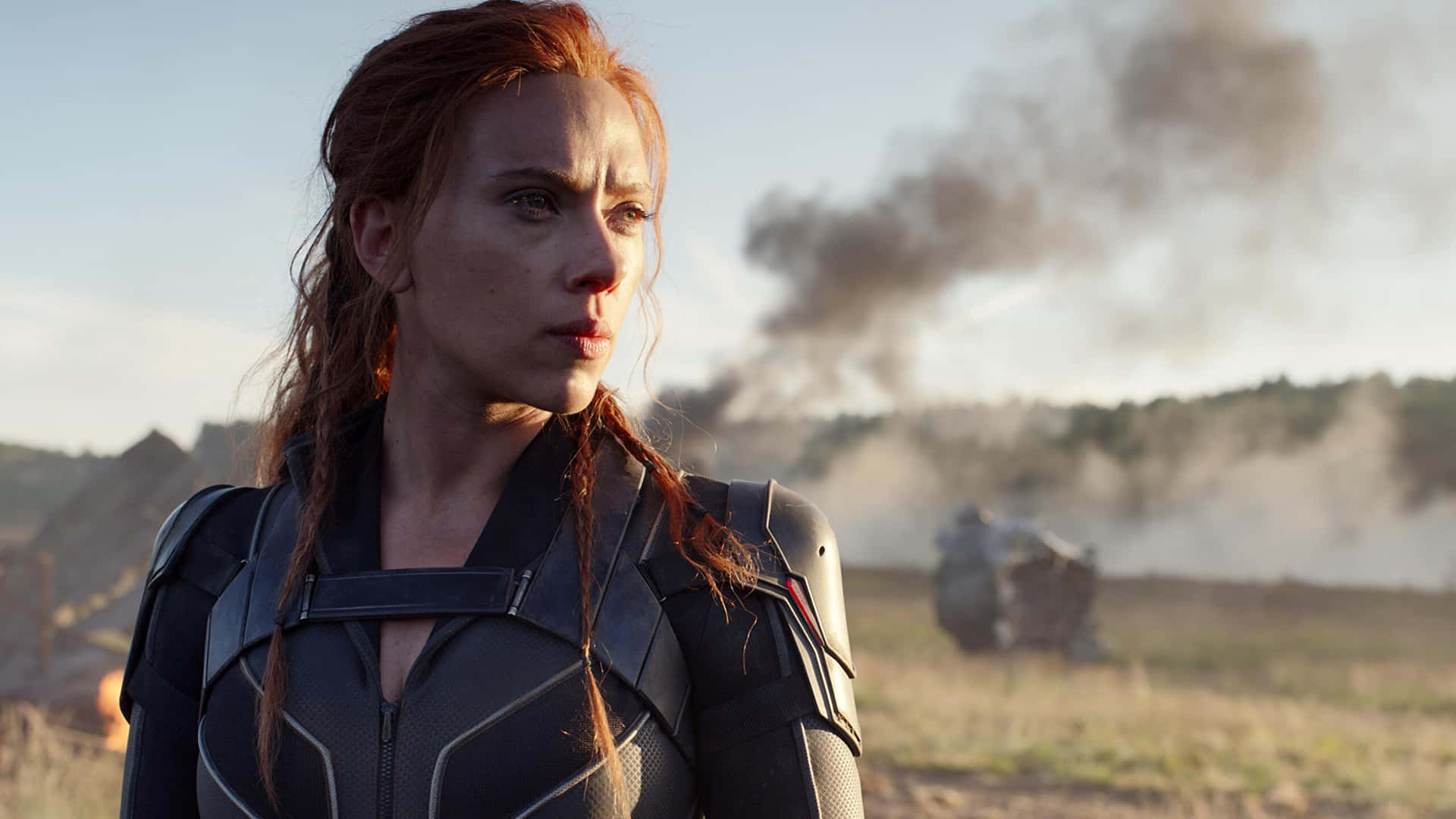 Scarlett Johansson as the iconic Marvel superhero Black Widow