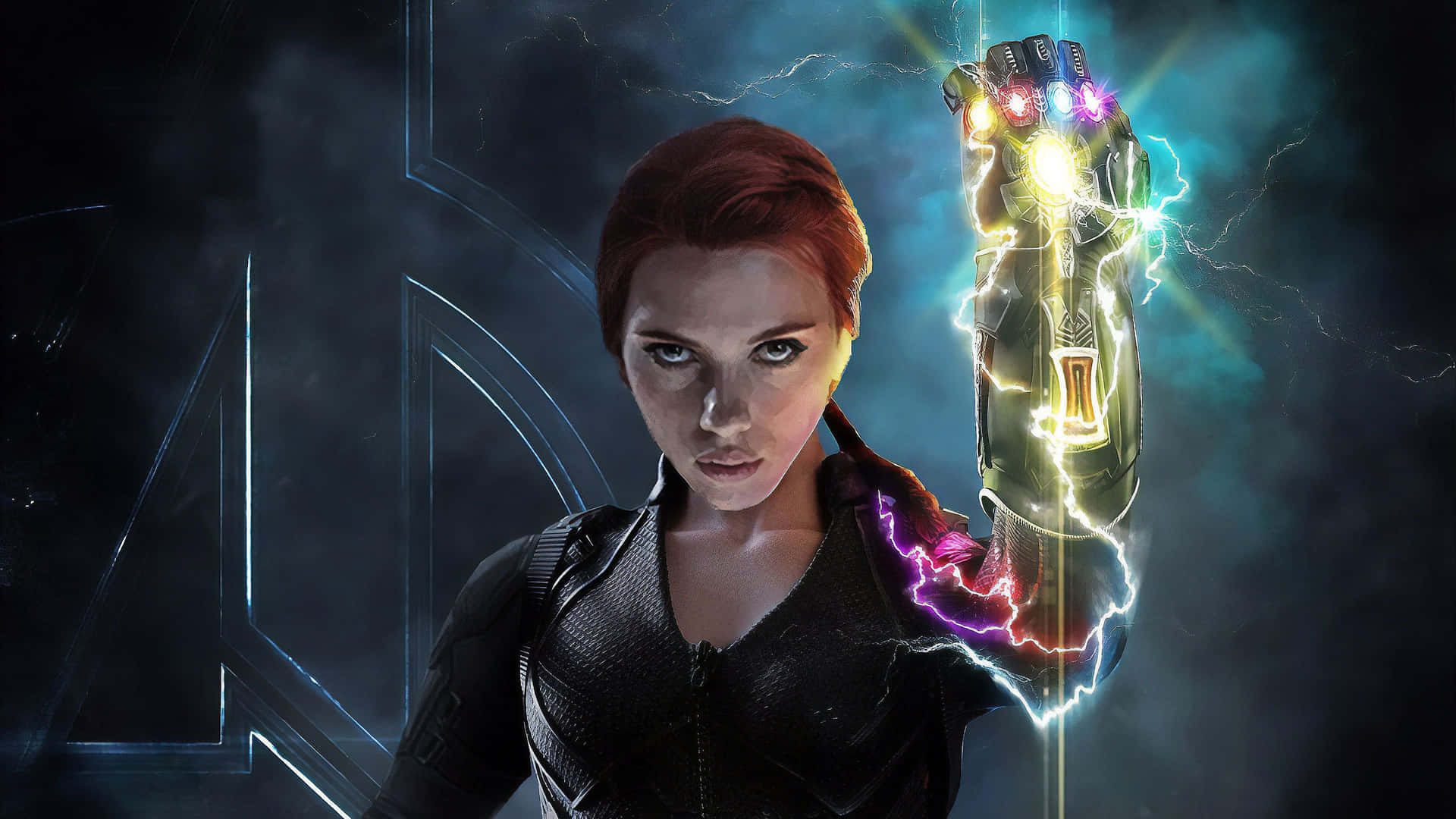 Diefurchtlose Marvel-superheldin Black Widow