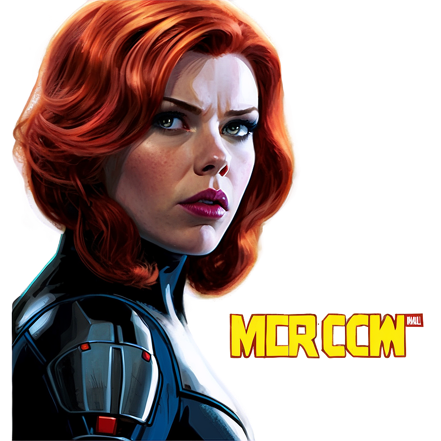 Black Widow Comic Cover Png 05212024 PNG