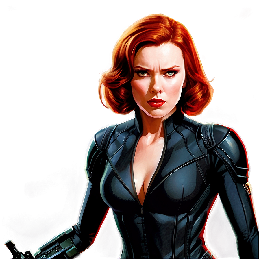 Black Widow Comic Cover Png 9 PNG