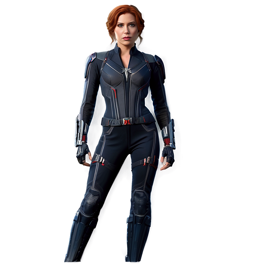 Download Black Widow Endgame Suit Png Kii95 | Wallpapers.com