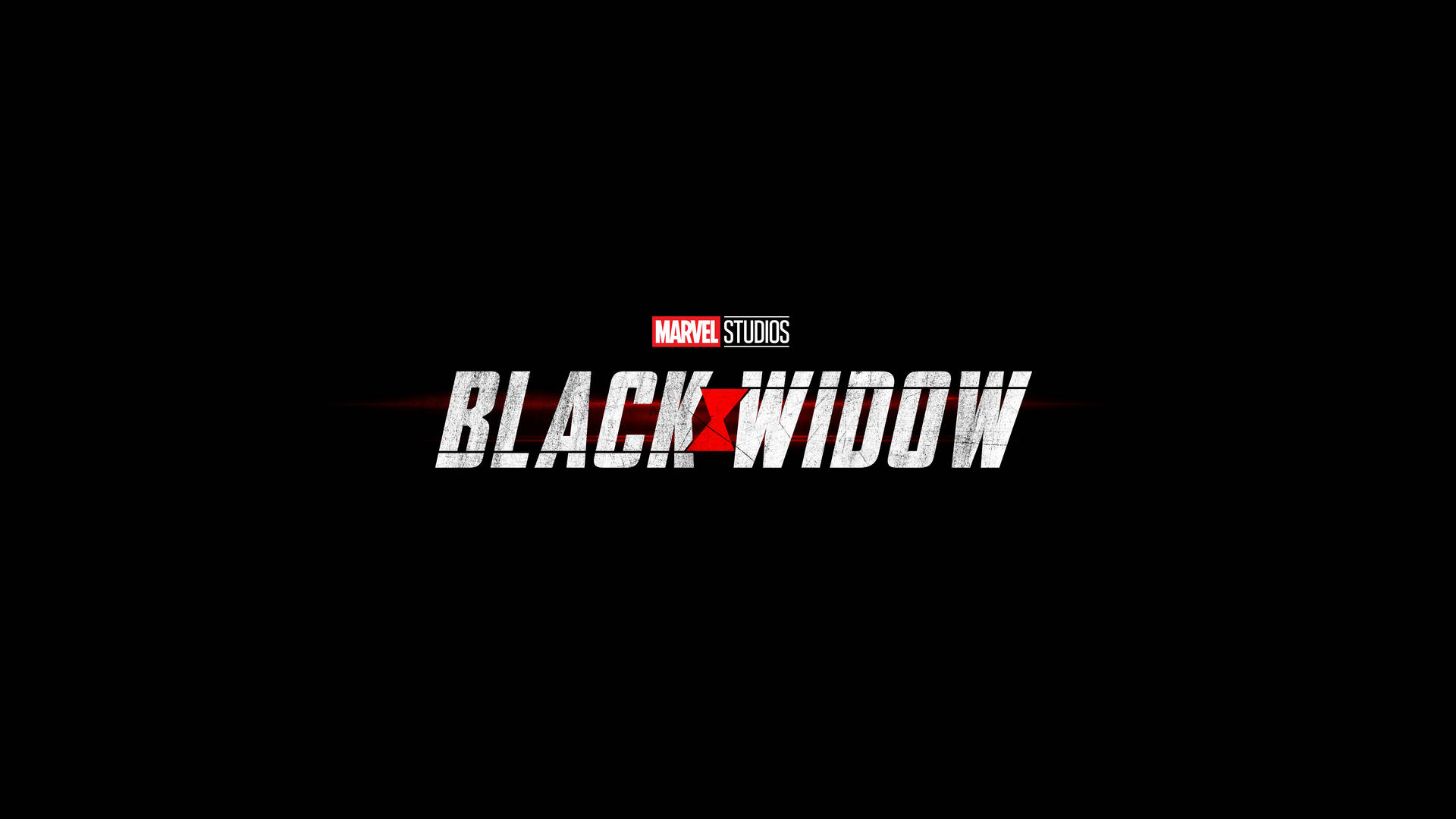 Black Widow Film Logo Wallpaper