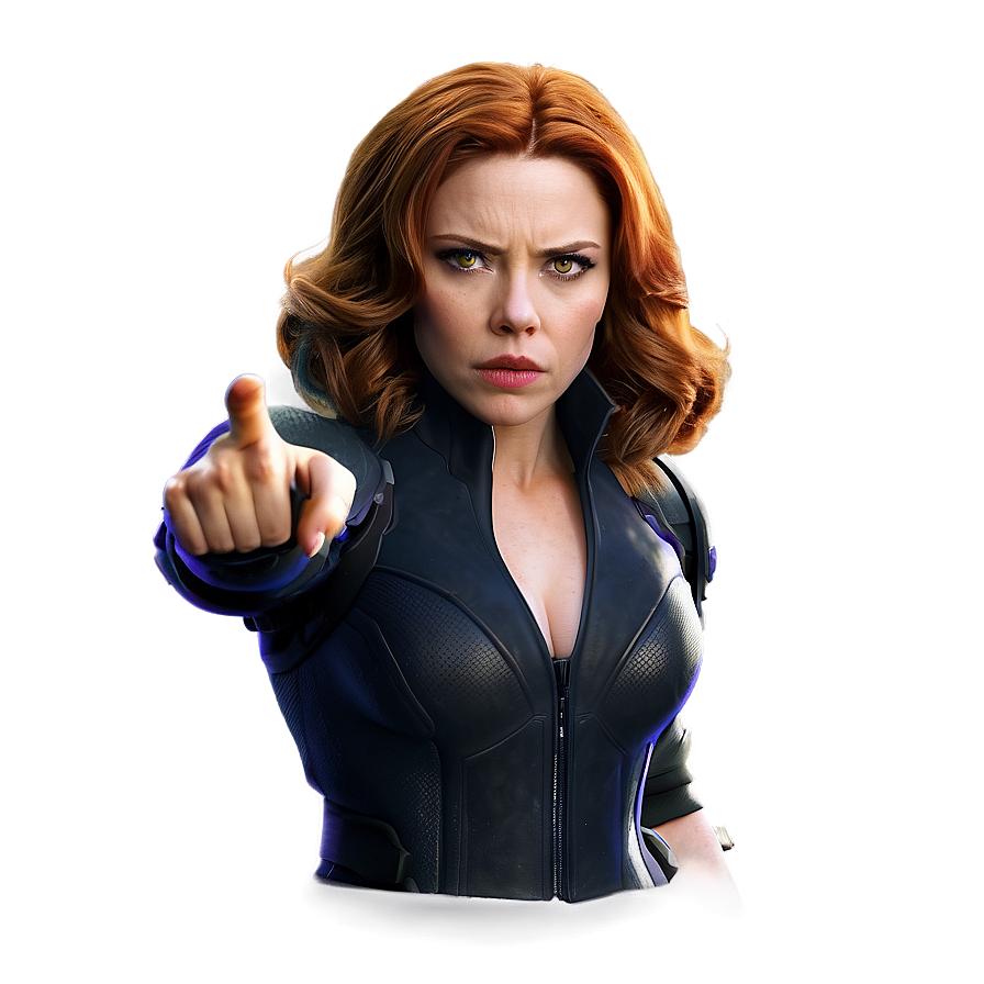 Black Widow In Suit Png 47 PNG