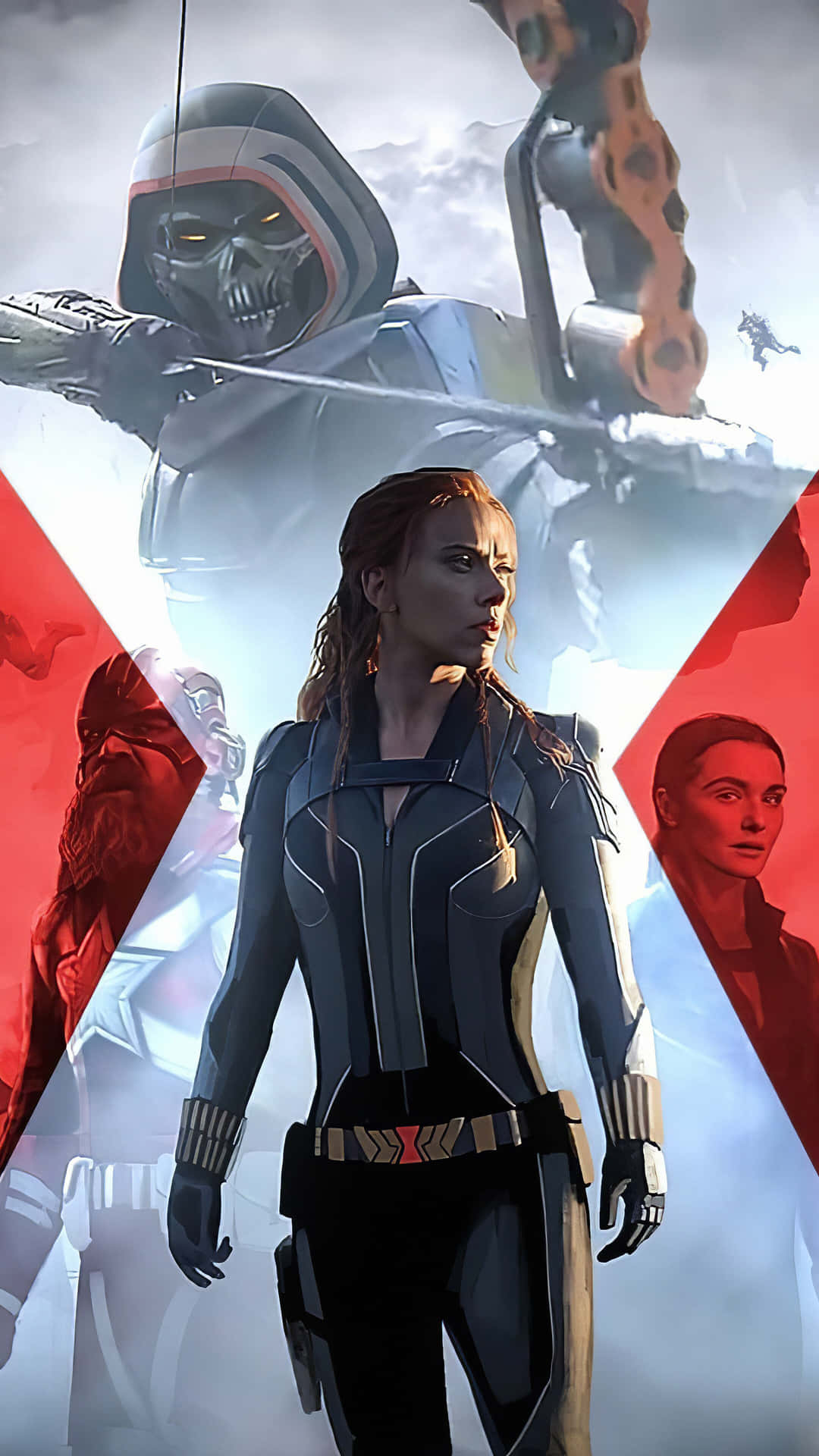 Med Avengers: Black Widow-pc-bagskærm kan du indtage din yndlingshelt og velsign hele rummet. Wallpaper