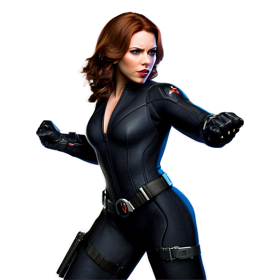 Download Black Widow Signature Pose Png 05212024 | Wallpapers.com