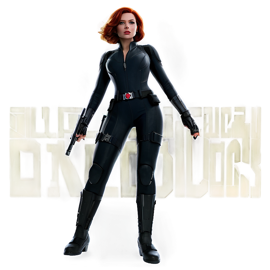 Download Black Widow Transparent Background Png 05212024 | Wallpapers.com