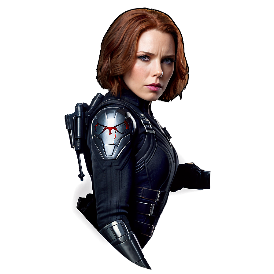 Black Widow Winter Soldier Png Irj PNG