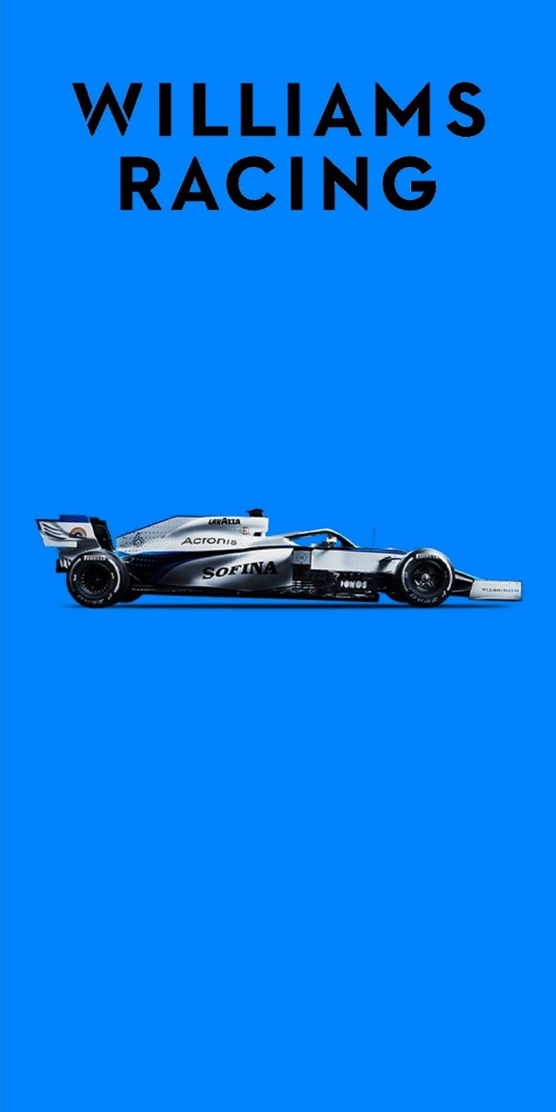 Sort Williams Racing Bil Tapet Wallpaper