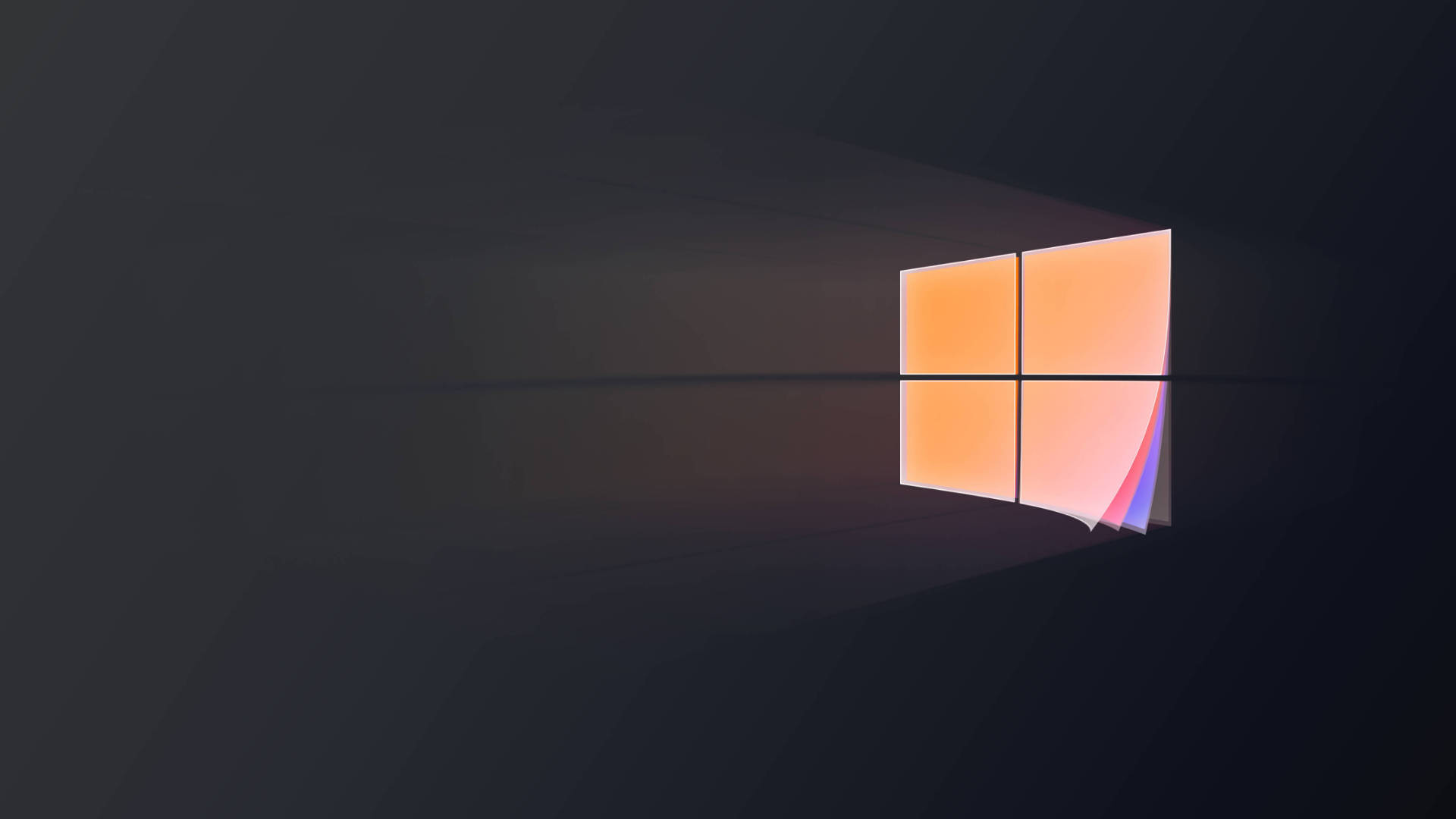 Pannello Nero Per Blocco Note Di Windows 10 Hd Sfondo