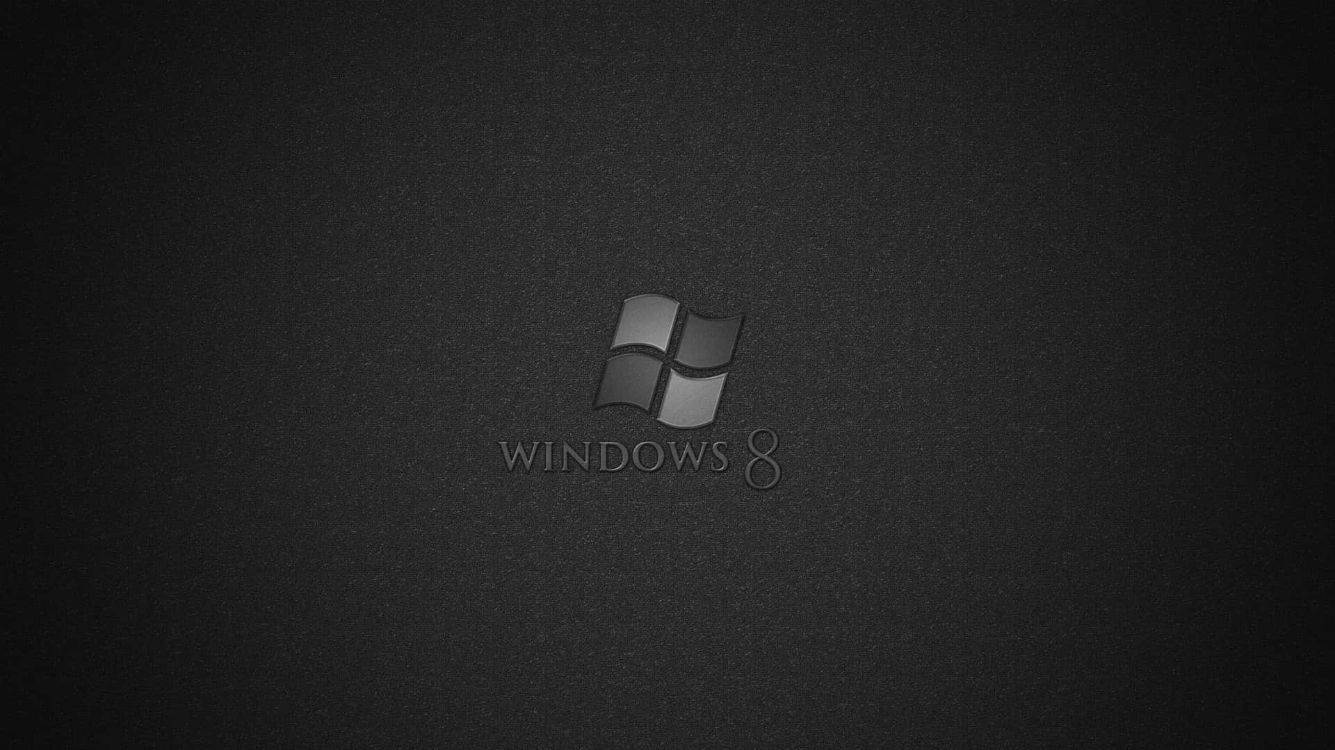 Black Windows Background: