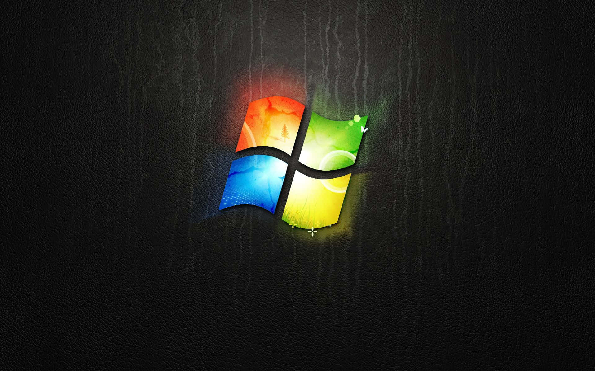 Black Windows Desktop Theme Wallpaper