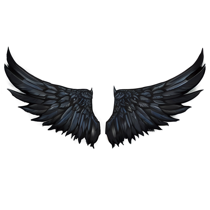 Download Black Wings Of Darkness Png Qkv16 