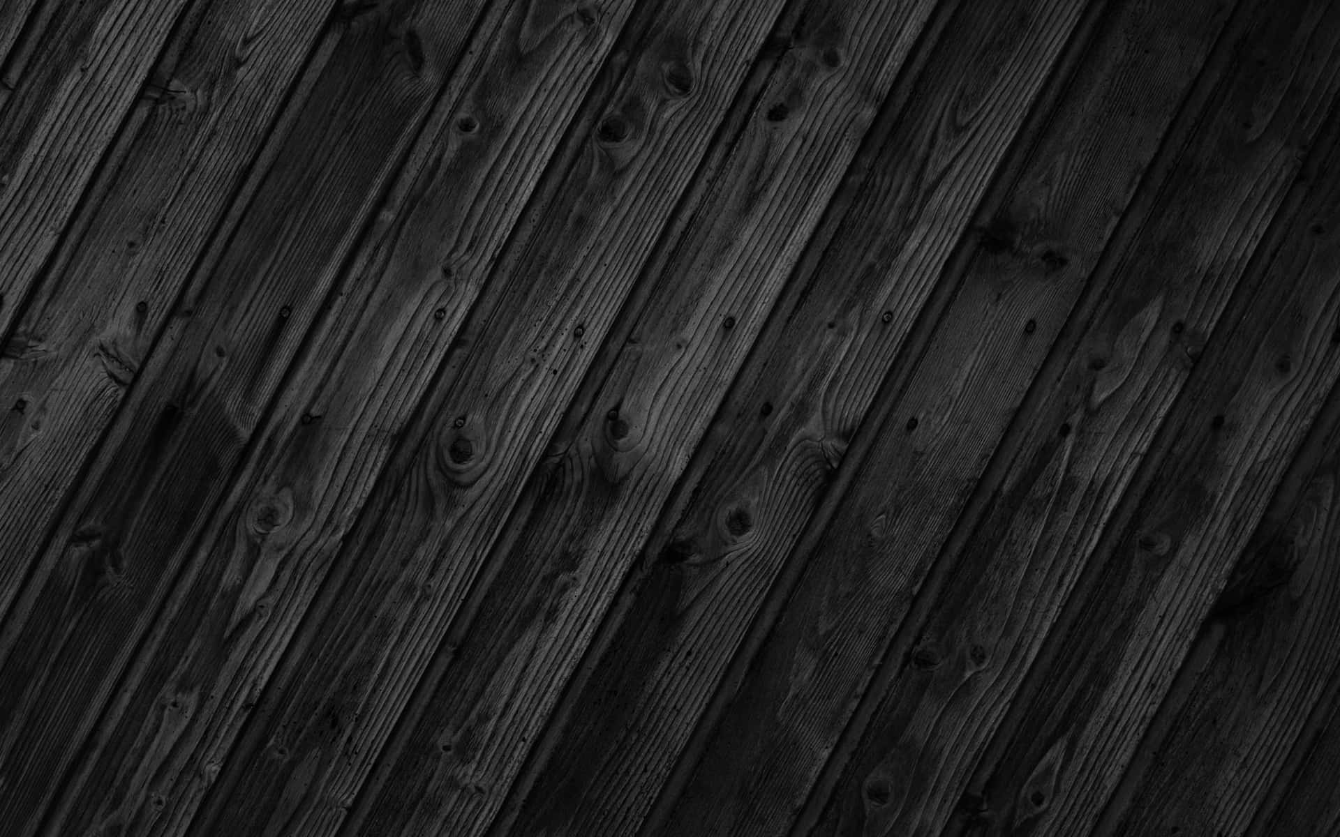 Abstract Black Wood Background