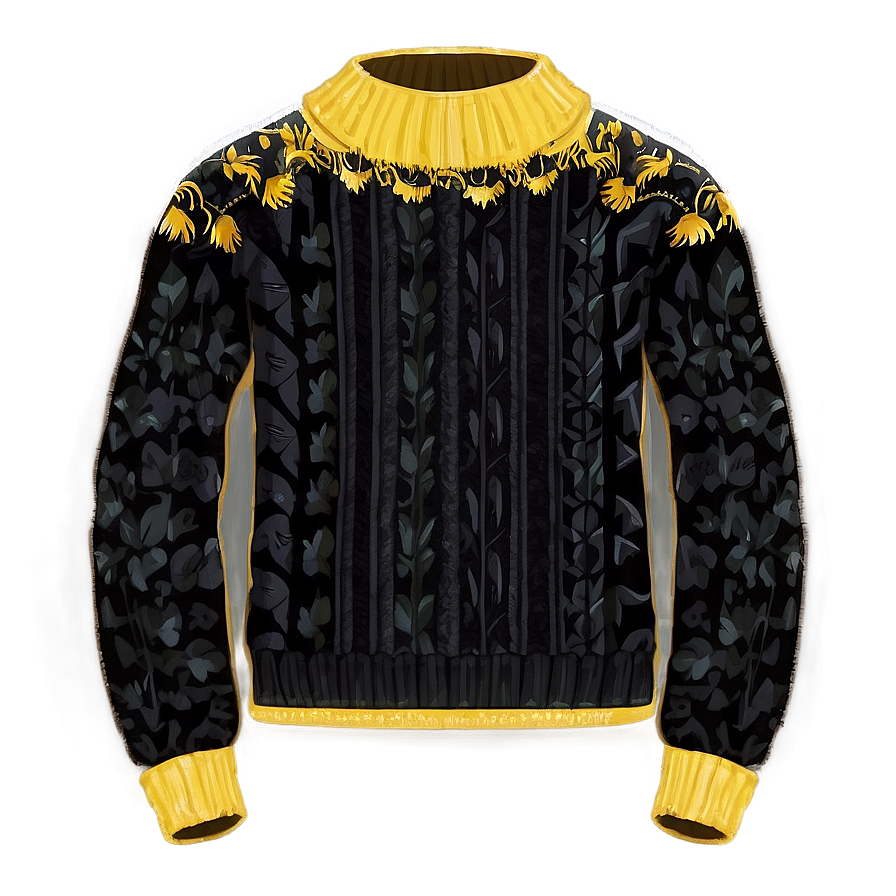 Black Wool Sweater Png 59 PNG