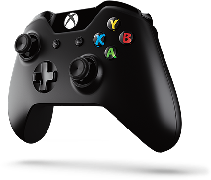 Black Xbox One Controller PNG