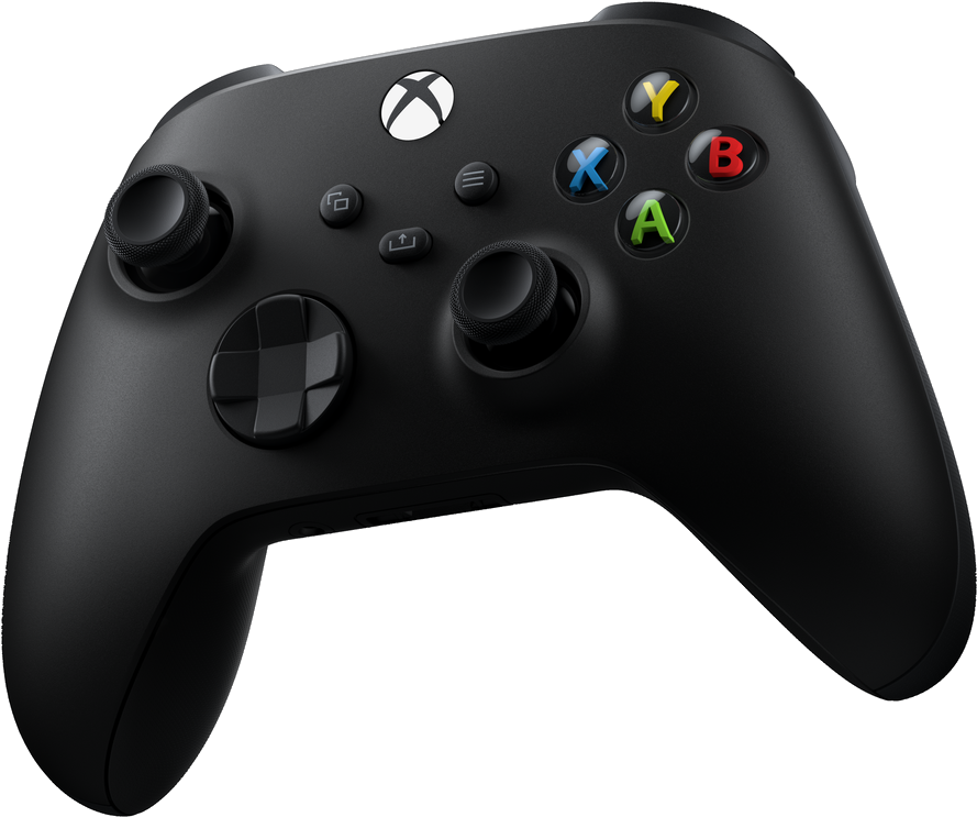 Download Black Xbox Wireless Controller | Wallpapers.com