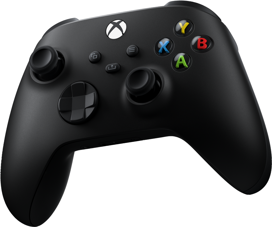 Black Xbox Wireless Controller SVG