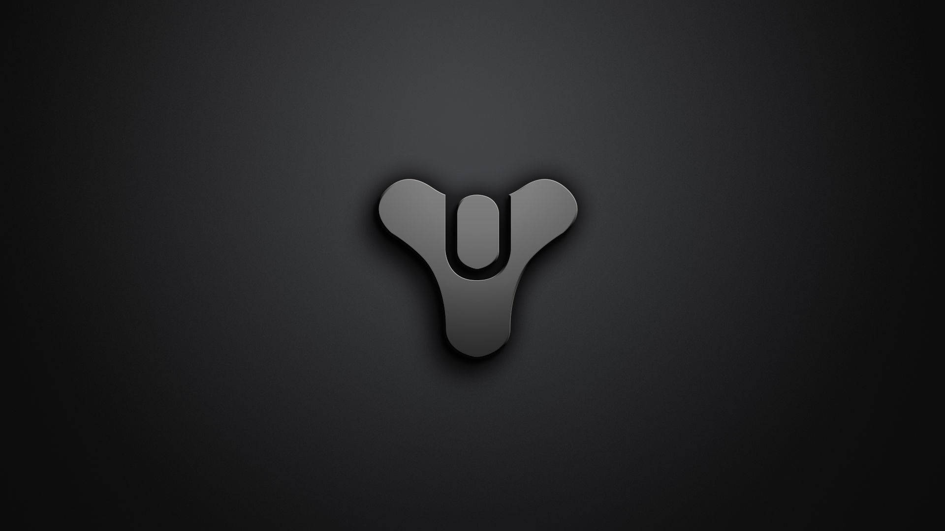 Black Y-Shaped Gaming Logo Wallpaper