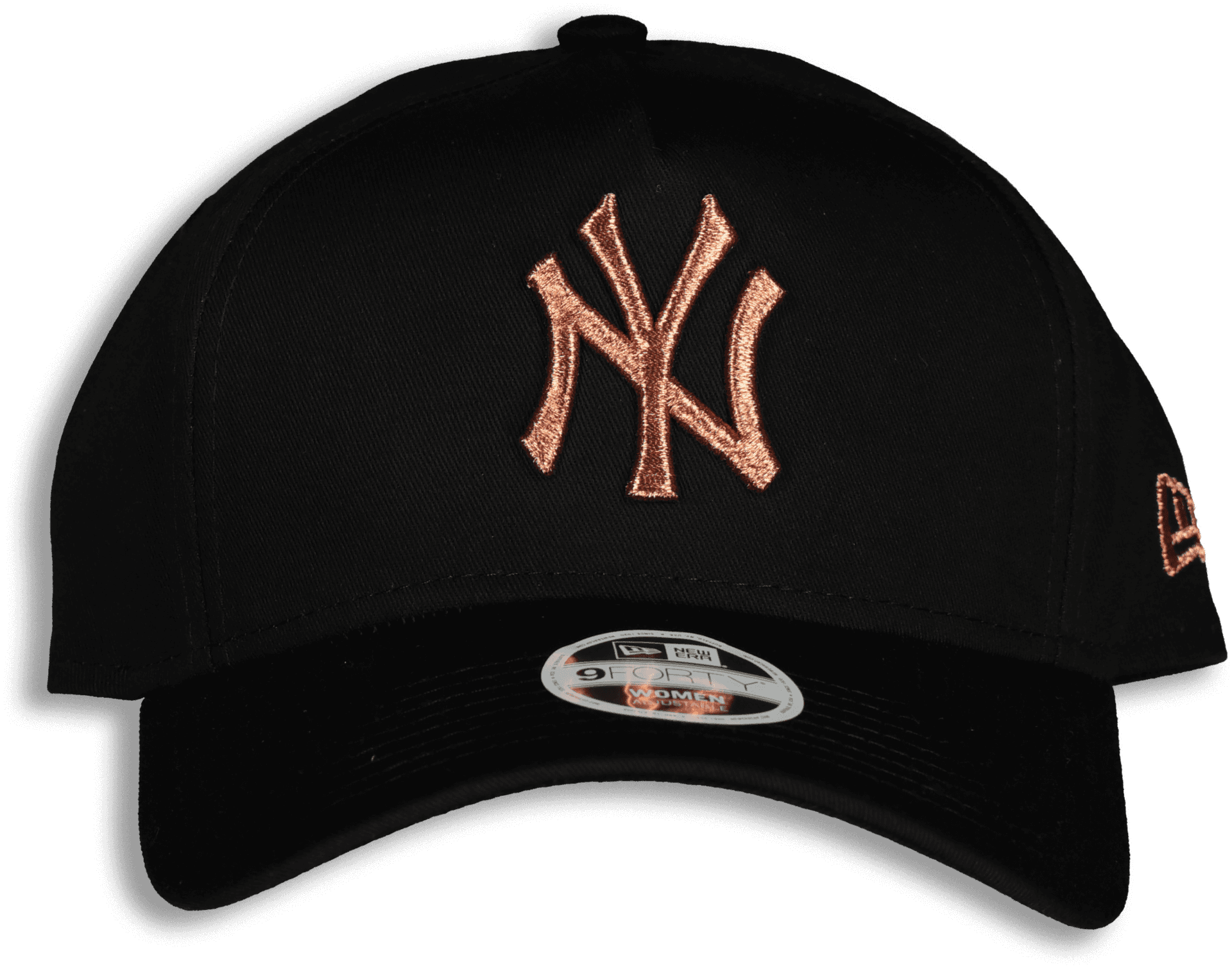 Black Yankees Capwith Copper Logo PNG