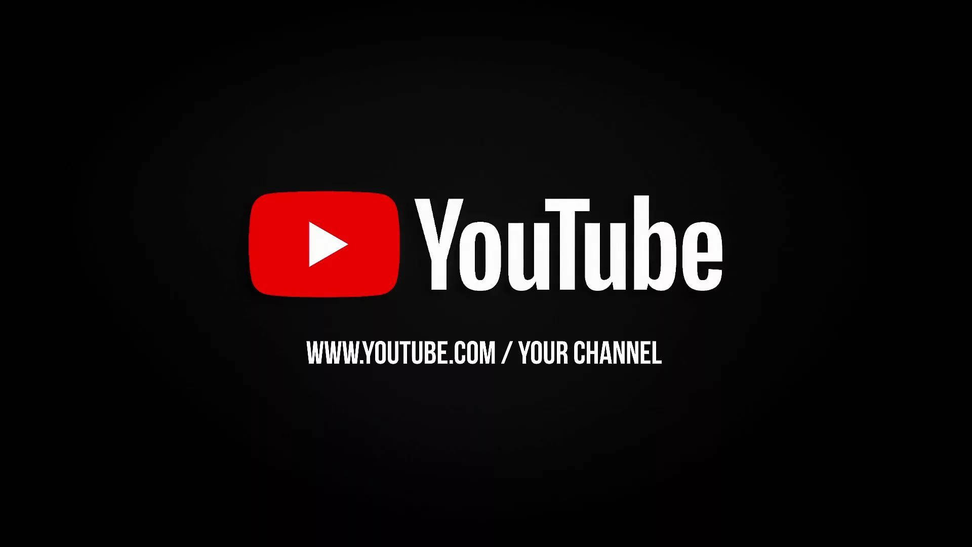 Black YouTube Your Channel Wallpaper