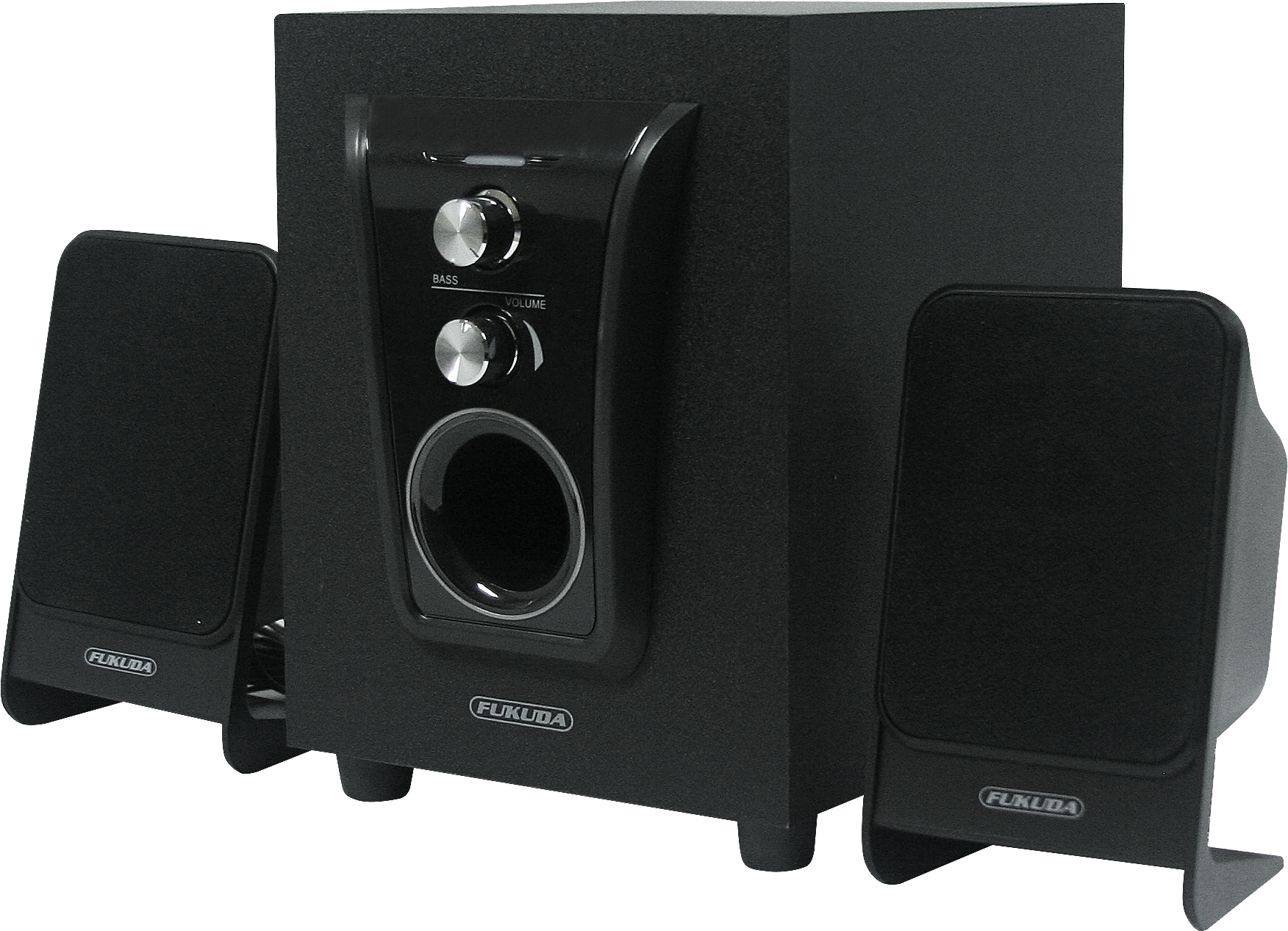 Black2.1 Channel Home Theater Speaker System PNG