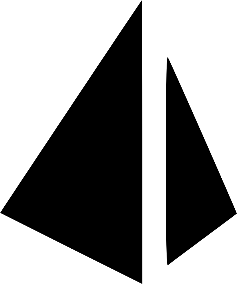 Black3 D Triangle Illusion PNG