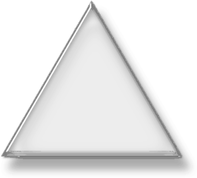 Black3 D Triangle Object PNG