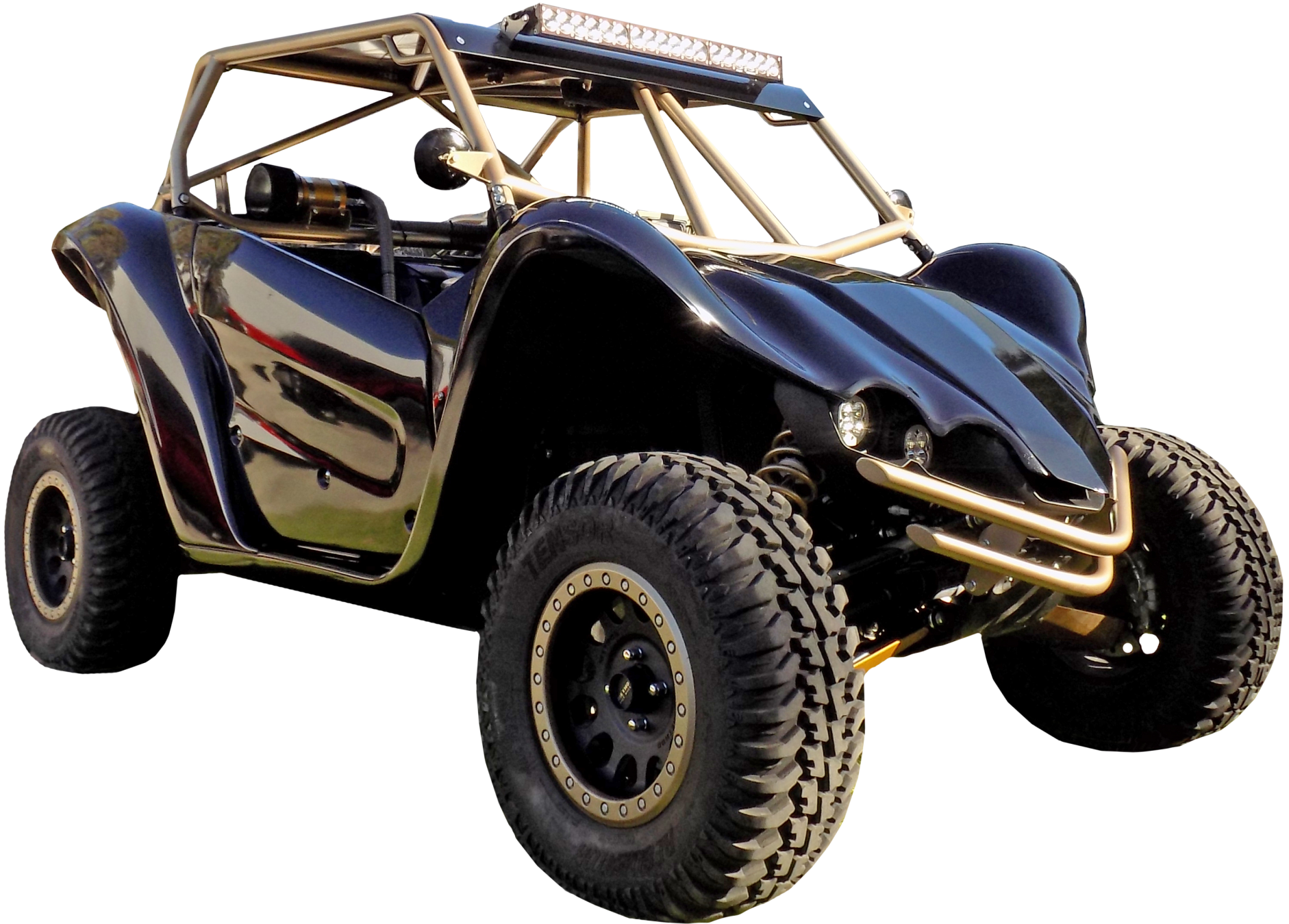 Blackand Blue Offroad Dune Buggy PNG
