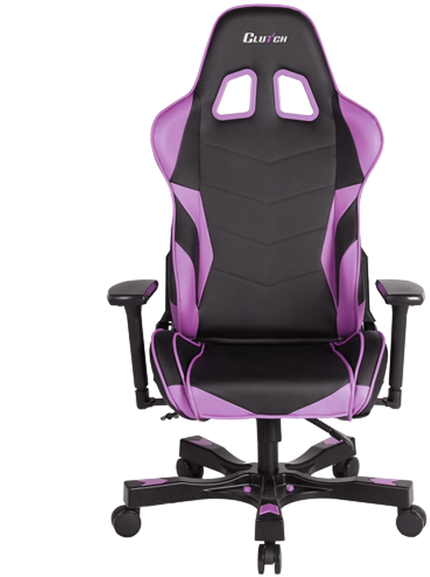 Blackand Purple Gaming Chair PNG