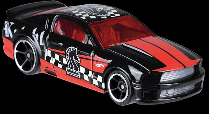 Blackand Red Hot Wheels Car PNG