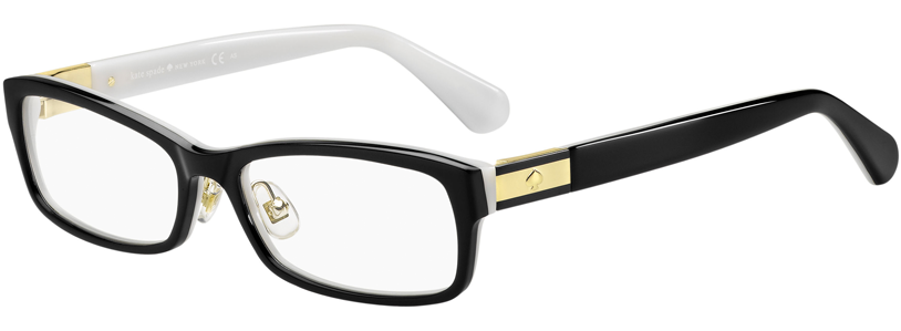 Blackand White Designer Eyeglasses PNG
