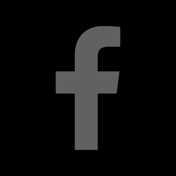 Blackand White Facebook Logo PNG