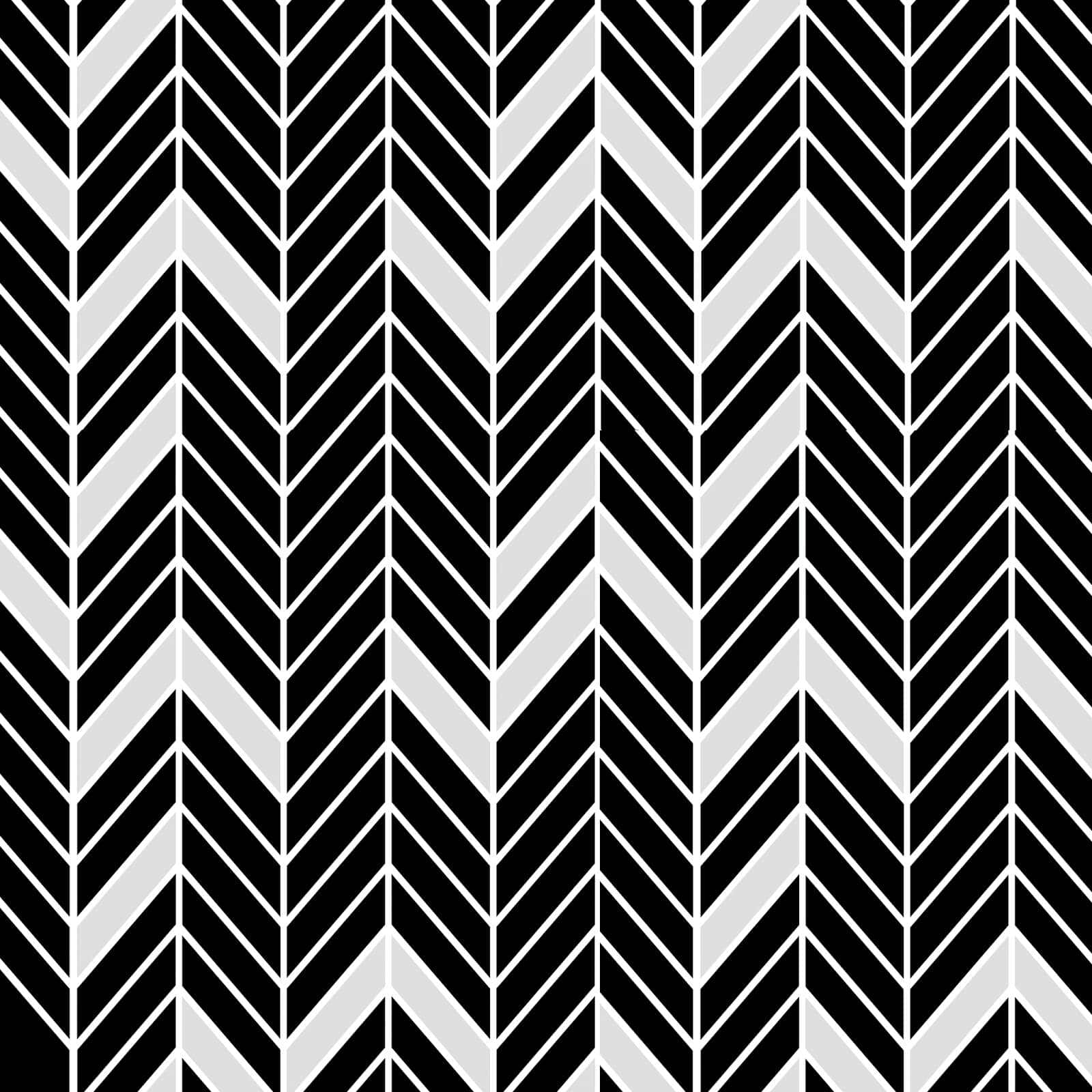 Blackand White Herringbone Pattern Wallpaper
