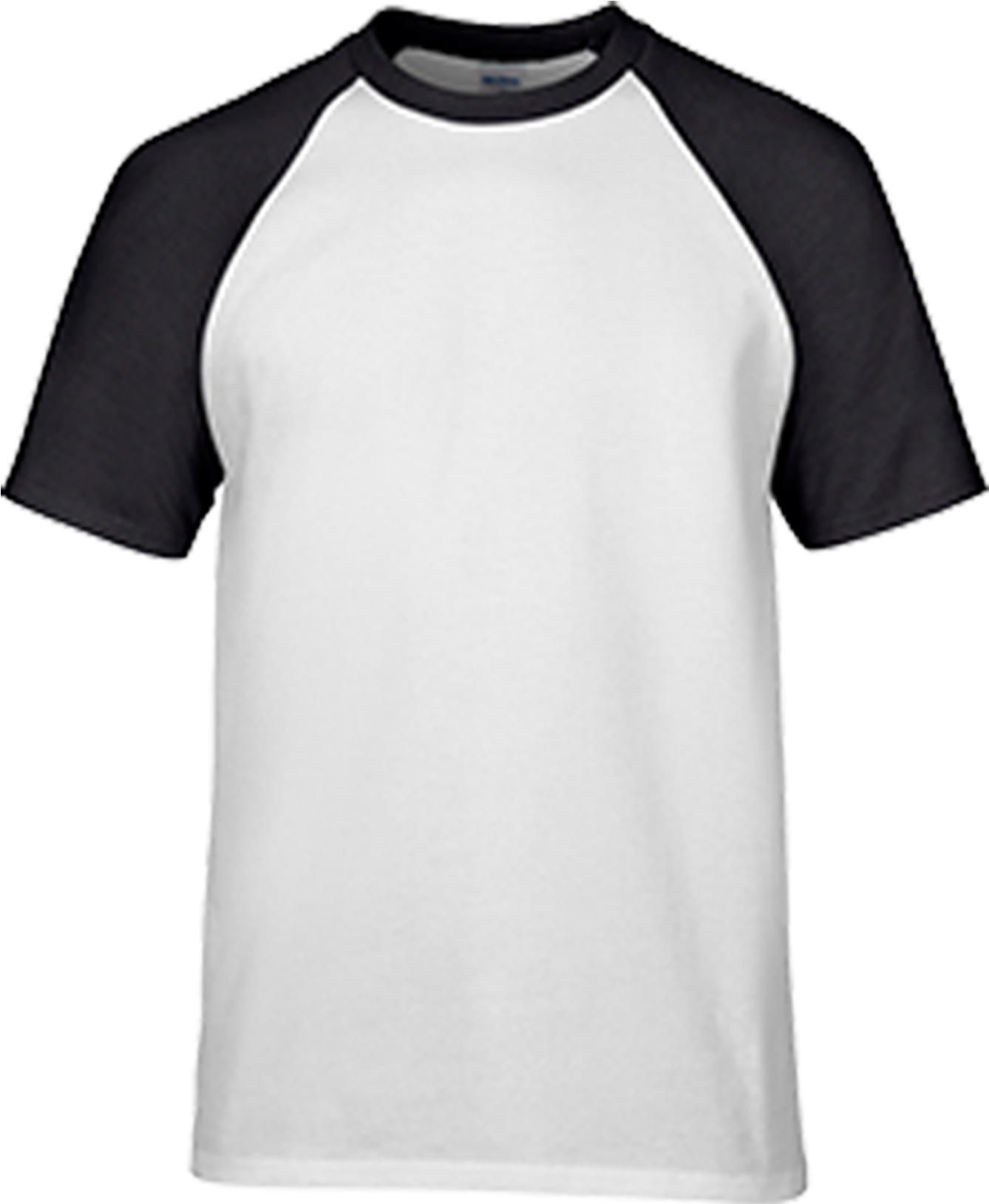Blackand White Raglan T Shirt PNG