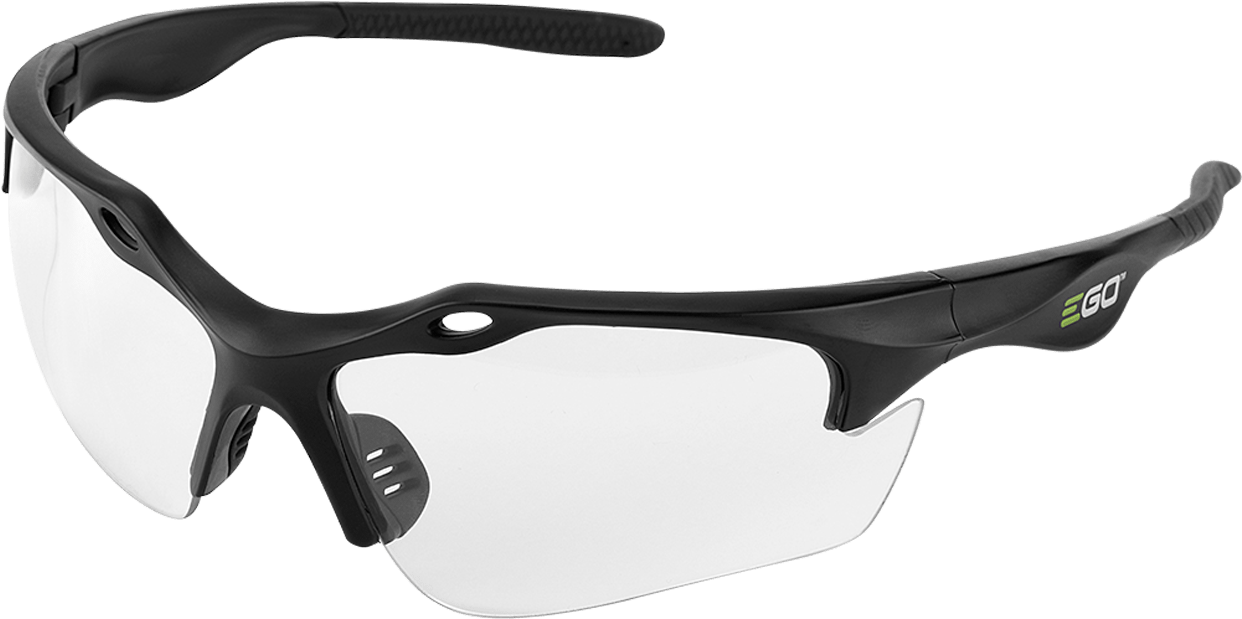 Blackand White Safety Goggles PNG
