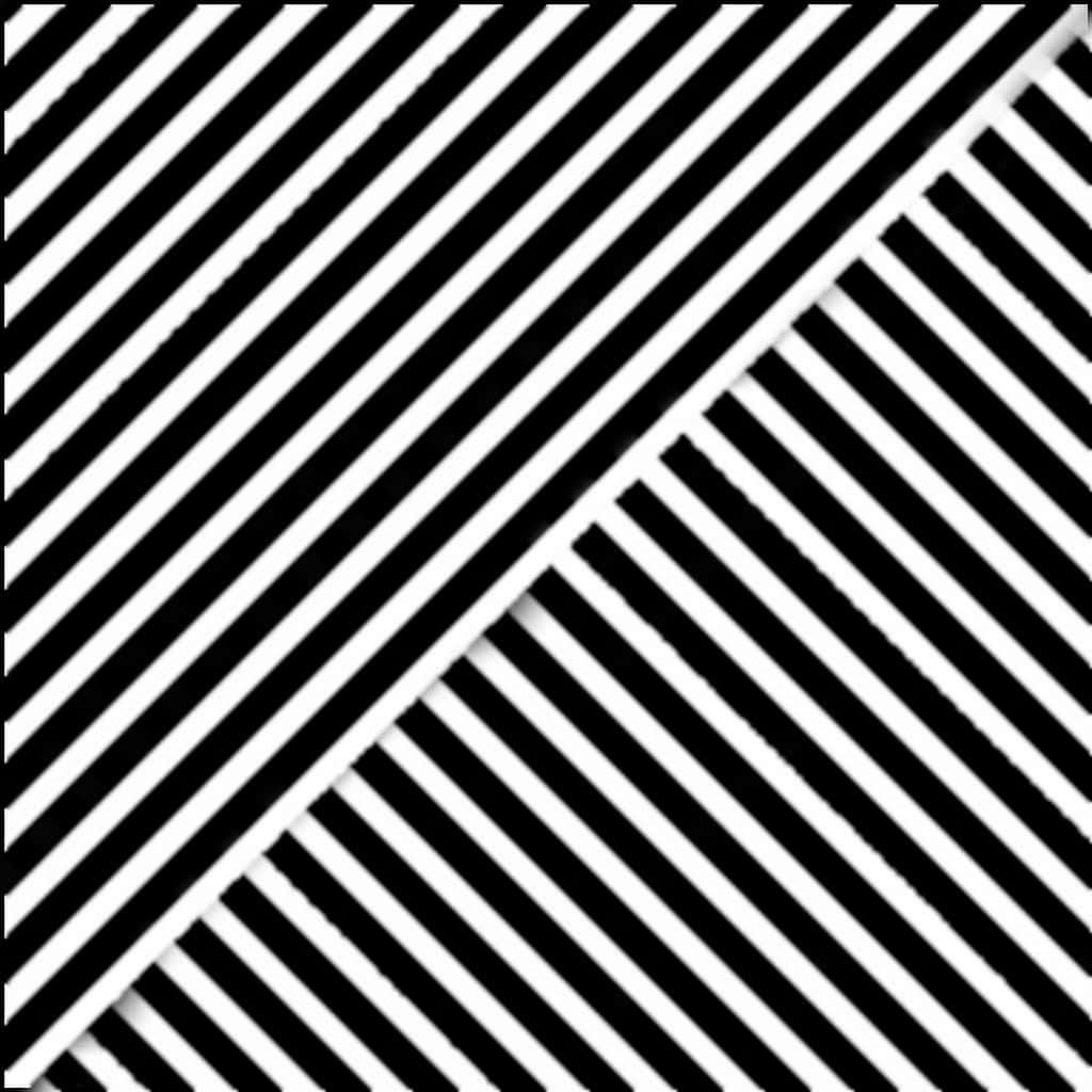 Blackand White Striped Overlay PNG