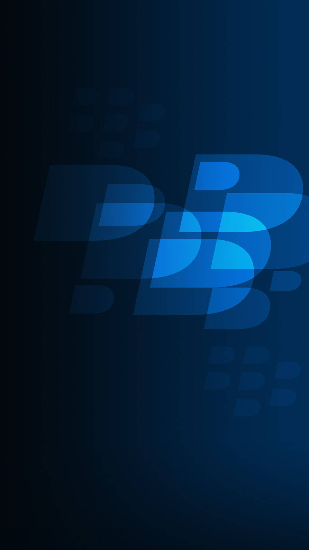 Blackberry Blue Logo Wallpaper