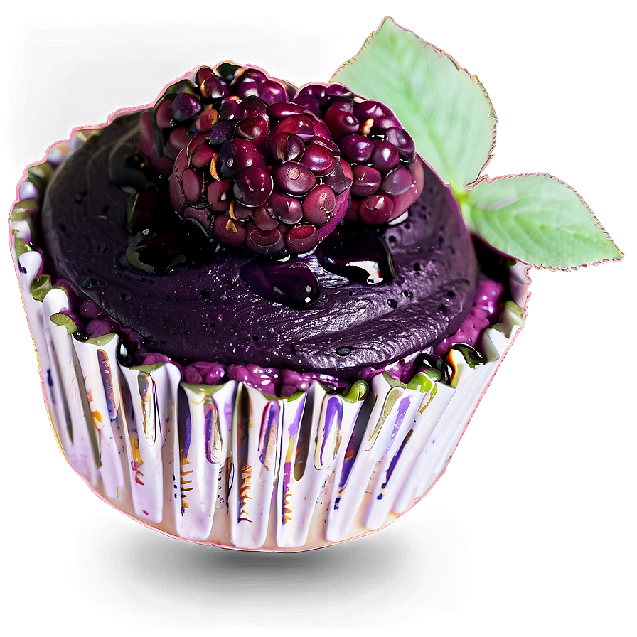 Blackberry Cupcakes Png 41 PNG