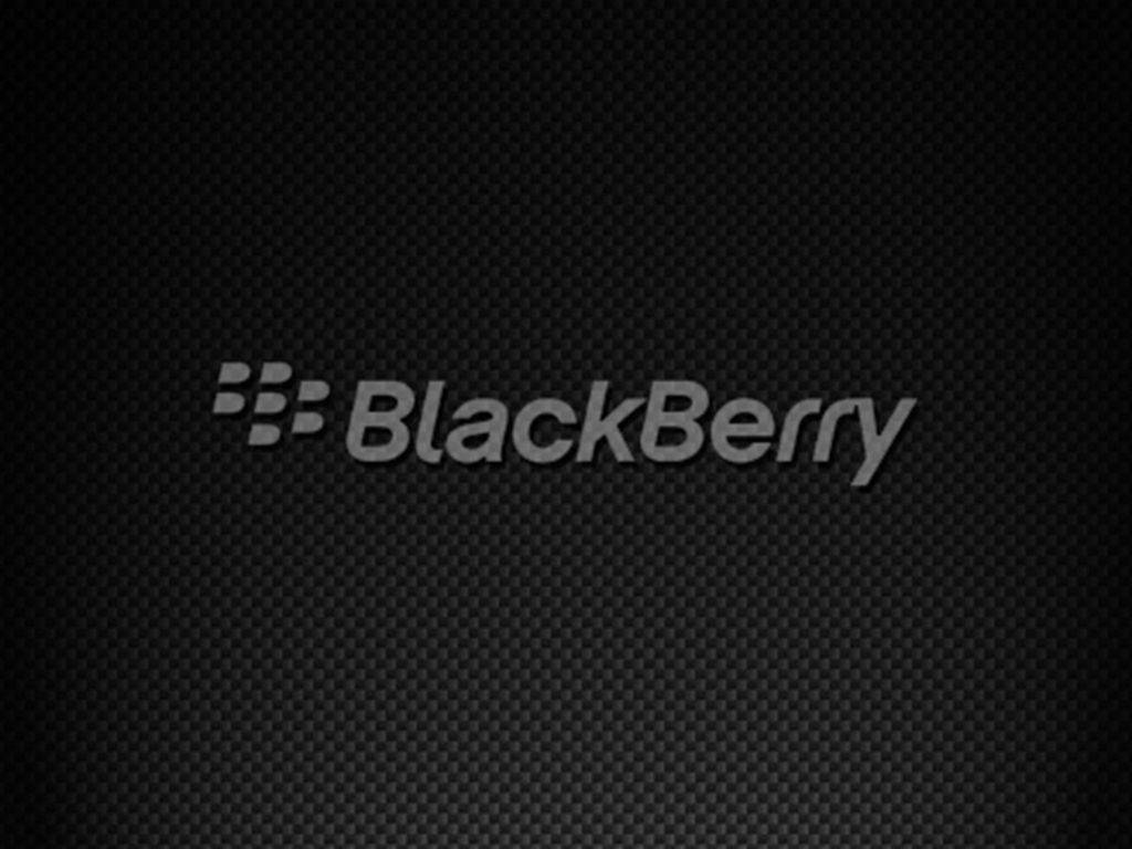 Blackberryin Schwarz Wallpaper