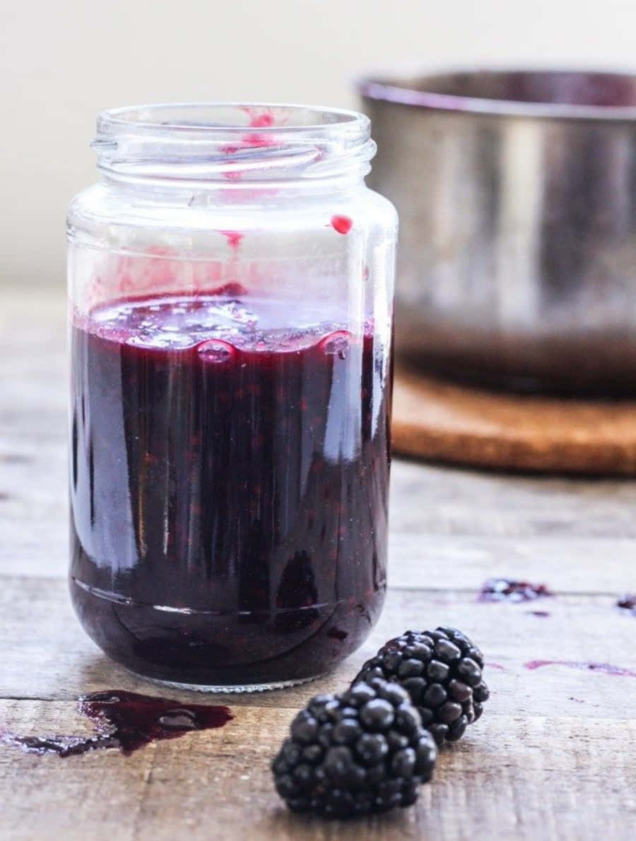 Confiture De Mûres Douce Et Délicieuse Fond d'écran