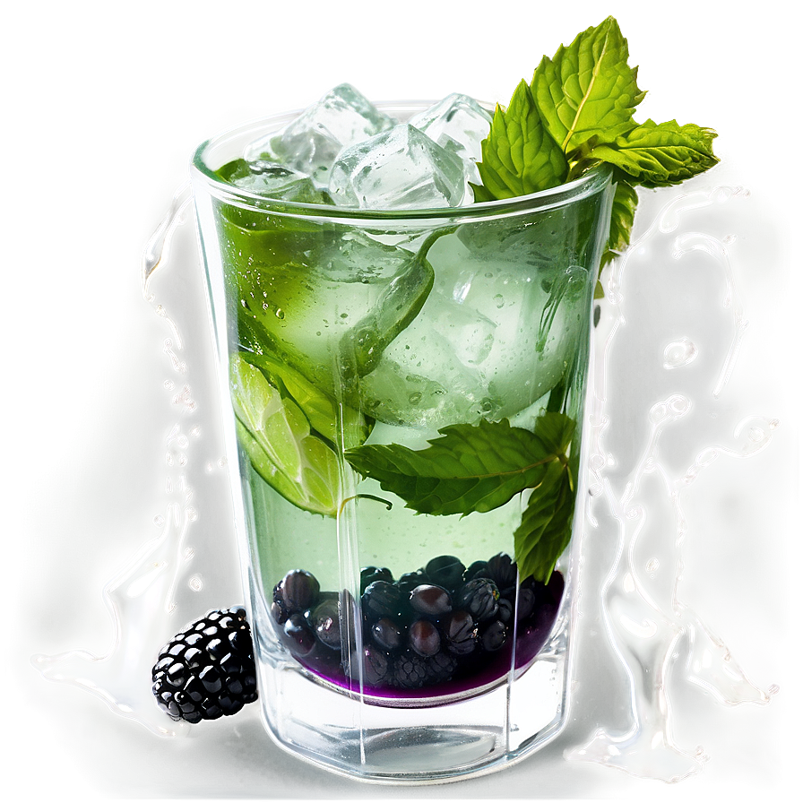Blackberry Mojito Flavor Png 7 PNG