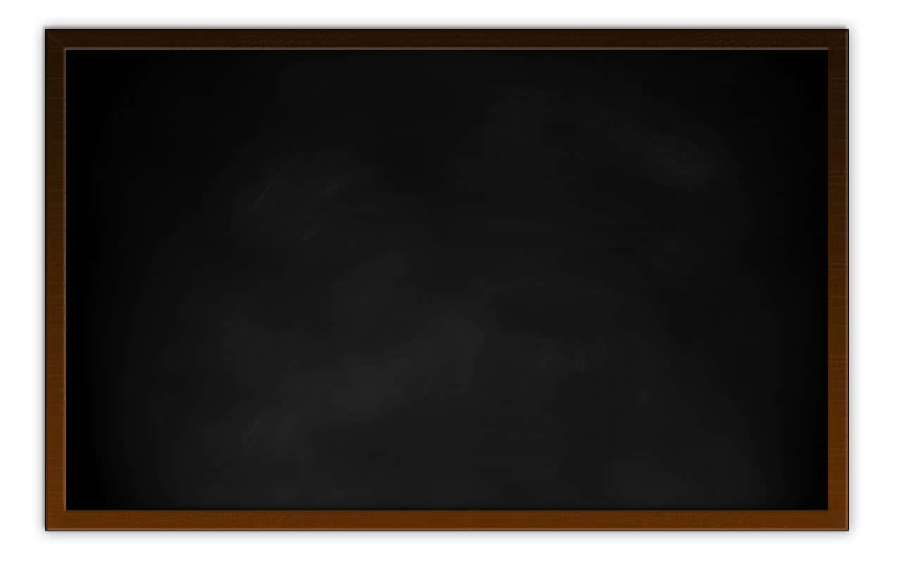 Charcoal Blackboard Wooden Frame Picture