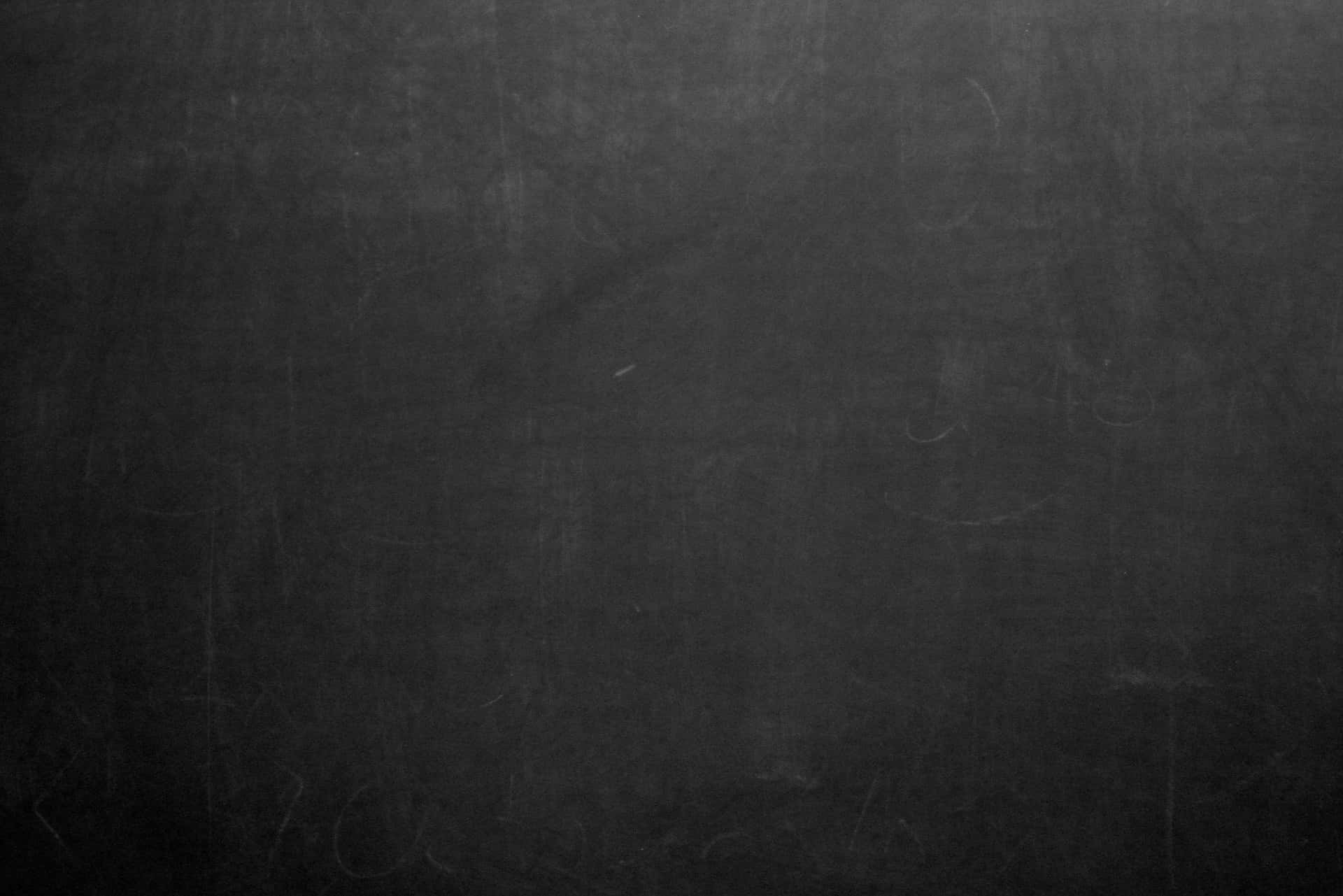 Faded Charcoal Blackboard Smudges Picture