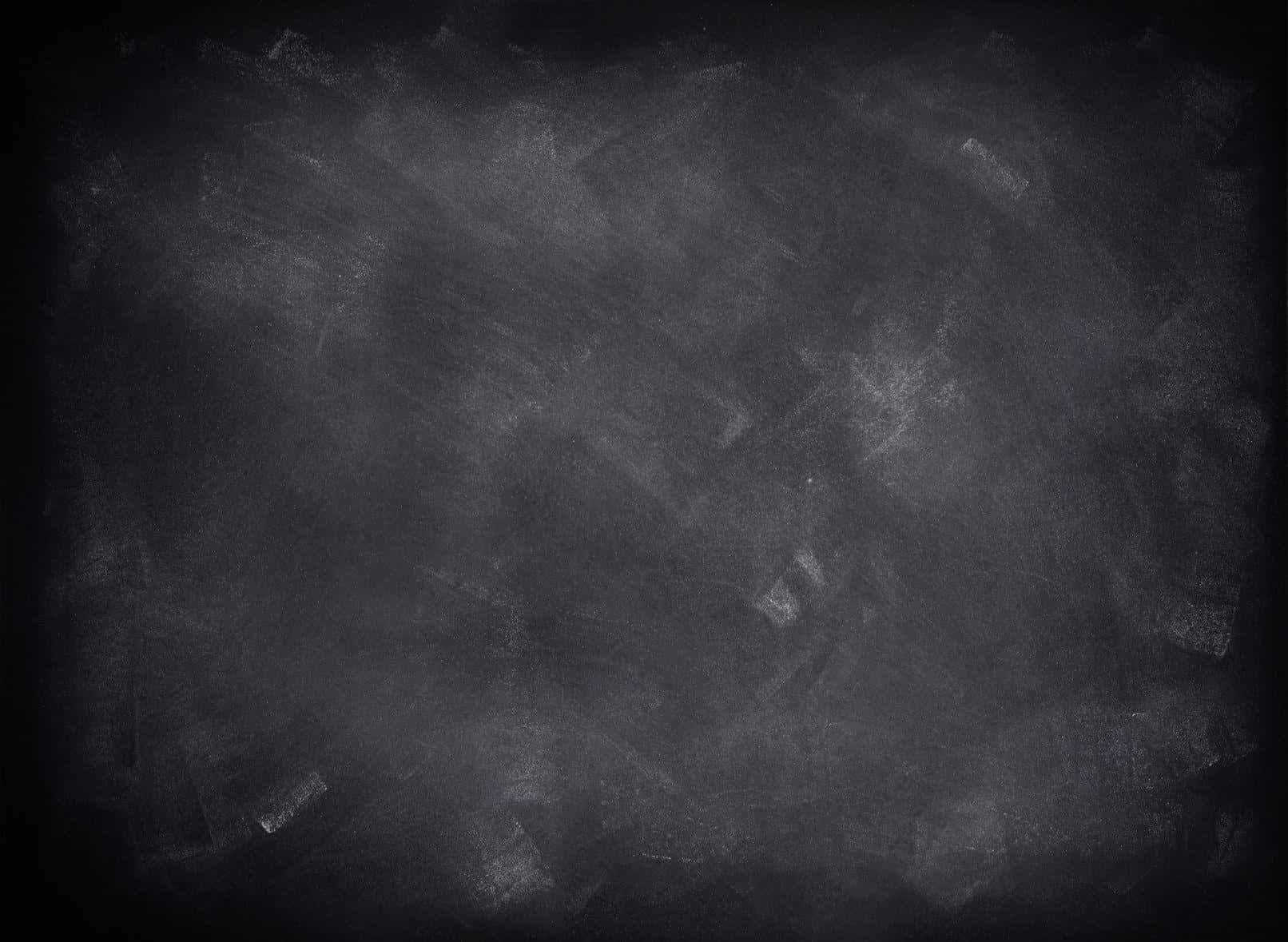 Artistic Blackboard Chalk Smudges Picture