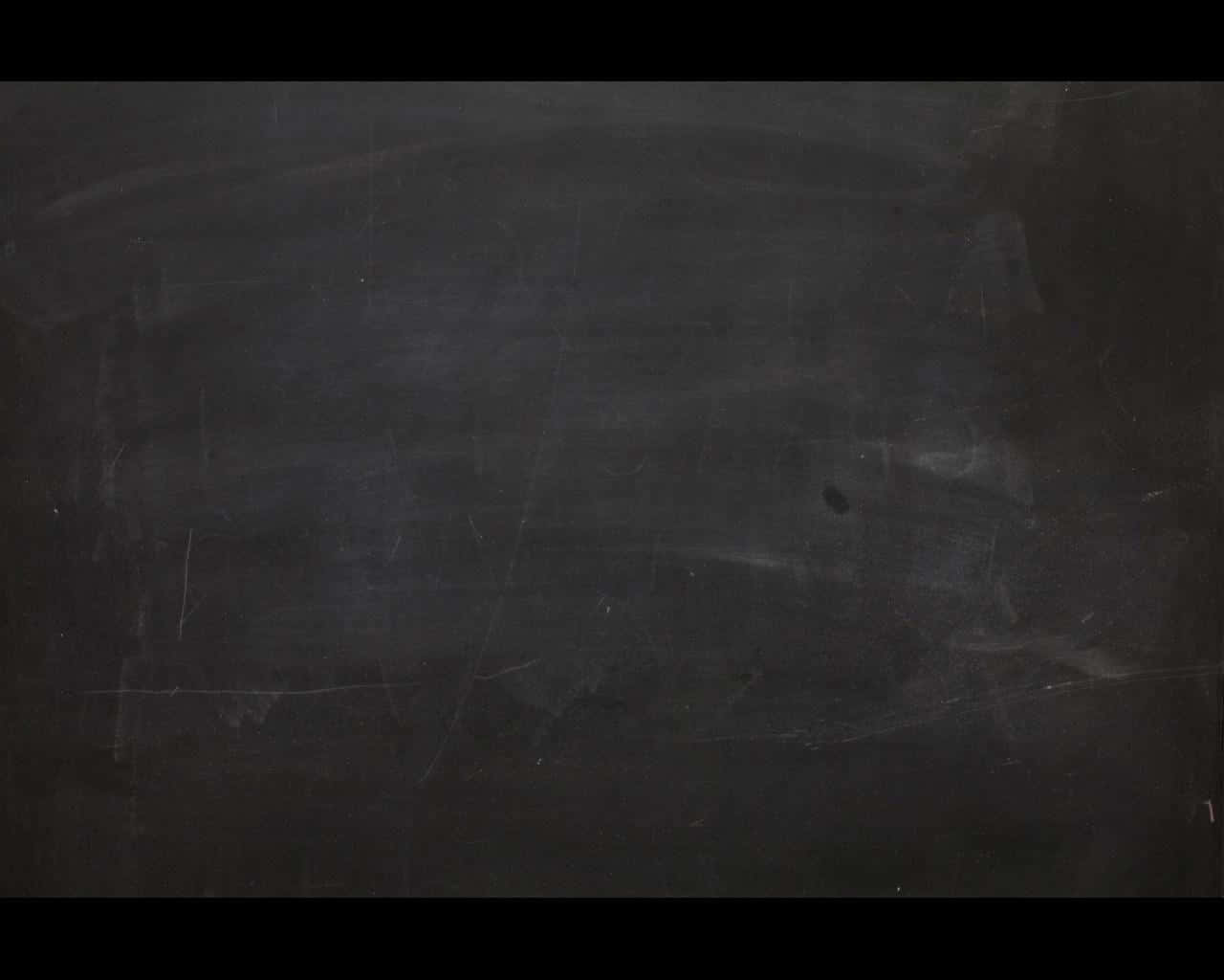 Blank Blackboard Chalk Smudges Picture