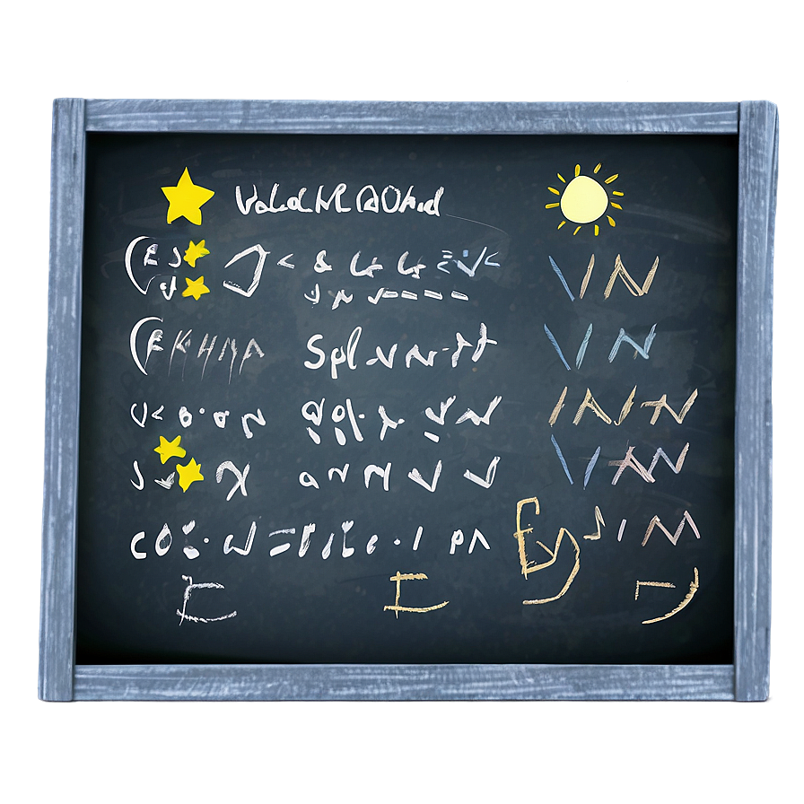 Blackboard Png Hpk PNG