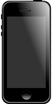 Blacki Phone Classic Design PNG