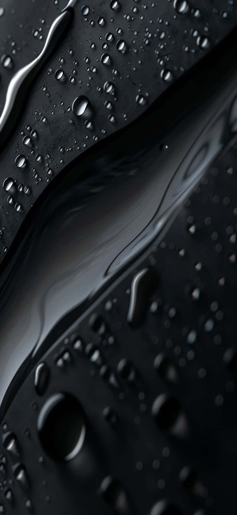 Blacki Phone X R Water Resistant Closeup Wallpaper