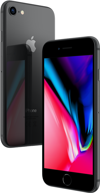 Blacki Phone8 Design Showcase PNG