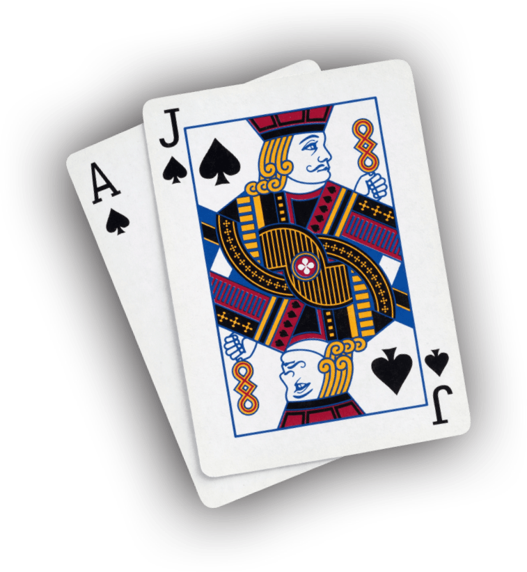 Blackjack Aceand Jack Cards PNG